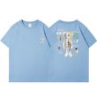 画像14: kaws Human body model short sleeve  t-shirts  　ユニセックス 男女兼用カウズハーフヒューマンボディプリントTシャツ (14)