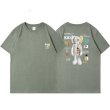 画像11: kaws Human body model short sleeve  t-shirts  　ユニセックス 男女兼用カウズハーフヒューマンボディプリントTシャツ (11)