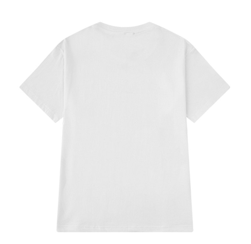 画像4: loose bear t-shirt 5 points sleeve t-shirts   ユニセックス 男女兼用リラックスベア 熊プリントTシャツ (4)