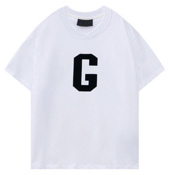 画像1: seventh season FEAR OF GOD G short sleeve  t-shirts  　ユニセックス 男女兼用GマークプリントTシャツ (1)
