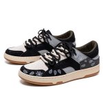 画像2: Paisley colorful lace-up sneakers　 男女兼用ユニセックス ペイズリーカラフル レースアップスニーカー (2)