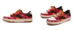 画像6: Paisley colorful lace-up sneakers　 男女兼用ユニセックス ペイズリーカラフル レースアップスニーカー (6)