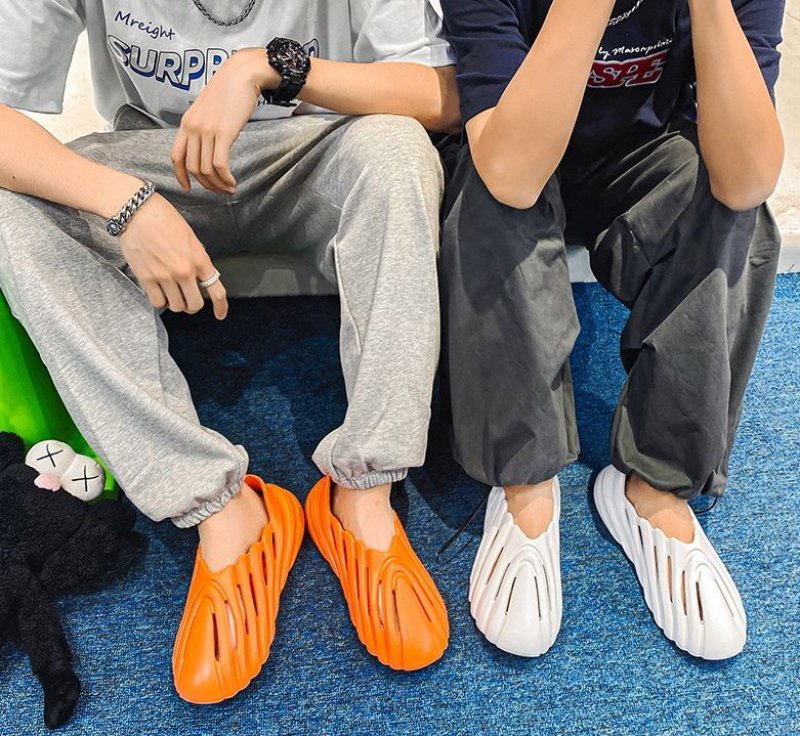 画像8: Erke summer hole breathable coconut slippers sneakers　 男女兼用ユニセックス サマーホールココナッツシューズ スリッパ  スニーカー (8)