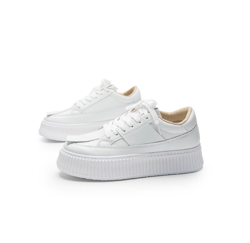 画像6: Platform lace-up sneakers  男女兼用ユニセックス プラットフォーム厚底レースアップスニーカー (6)
