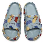 画像3: kaws x Sesame Street flip flops soft bottom sandals slippers Beach sandals 　ユニセックス男女兼用カウズツセサミーストリートフリップフロップ  シャワー ビーチ サンダル (3)
