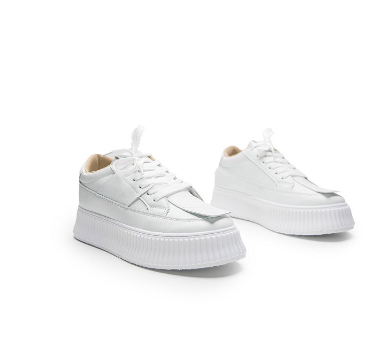 画像8: Platform lace-up sneakers  男女兼用ユニセックス プラットフォーム厚底レースアップスニーカー (8)