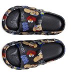 画像2: kaws x Sesame Street flip flops soft bottom sandals slippers Beach sandals 　ユニセックス男女兼用カウズツセサミーストリートフリップフロップ  シャワー ビーチ サンダル (2)