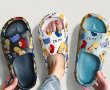 画像4: kaws x Sesame Street flip flops soft bottom sandals slippers Beach sandals 　ユニセックス男女兼用カウズツセサミーストリートフリップフロップ  シャワー ビーチ サンダル (4)