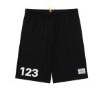 画像8: Unisex  Number 123 basic half pants 　ユニセックス １２３ナンバーベーシックハーフパンツ　ショートパンツ スウェットパンツ  (8)