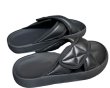 画像7: Flat leather Velcro bread cross open toe sandals slippers  　フラットレザーベルクロクロスオープントゥサンダル スリッパ    (7)