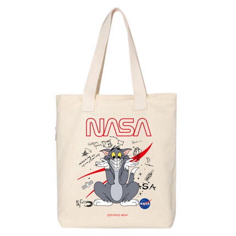 画像4: NASA x Tom and Jerry Canvas Tote Eco Bag  NASA×トムとジェリーナサ×トム&ジェリーキャンバストートエコバッグ (4)