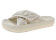 画像8: Flat leather Velcro bread cross open toe sandals slippers  　フラットレザーベルクロクロスオープントゥサンダル スリッパ    (8)