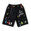 画像2: GALLERY DEPT Paint Half Pants　ユニセックスペイント ハーフパンツ　ショートパンツ スウェットパンツ  (2)