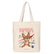 画像2: NASA x Tom and Jerry Canvas Tote Eco Bag 　NASA×トムとジェリーナサ×トム＆ジェリーキャンバストートエコバッグ (2)