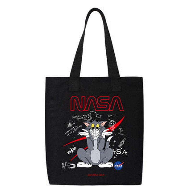 画像5: NASA x Tom and Jerry Canvas Tote Eco Bag  NASA×トムとジェリーナサ×トム&ジェリーキャンバストートエコバッグ (5)