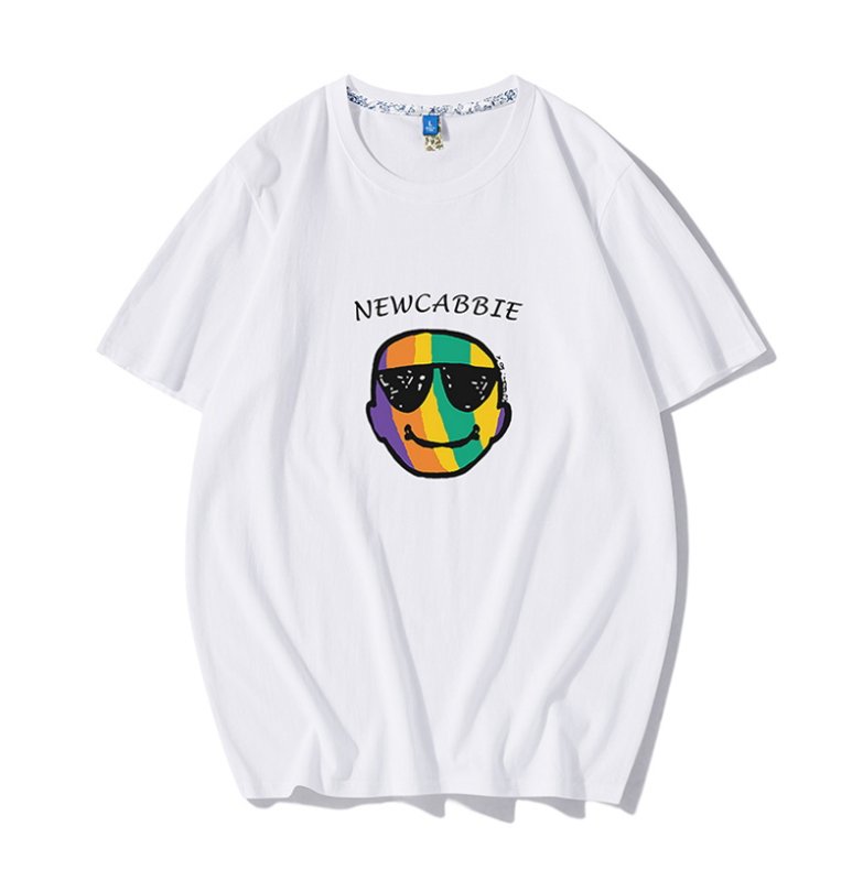 画像2: new cabbie t-shirts   ユニセックス 男女兼用new cabbieヒップホッププリントTシャツ (2)