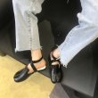 画像9: women's split-toed new straps Baotou Roman sandals Pumps　スプリットトゥたびフラットサンダルパンプスシューズ  (9)