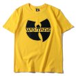 画像1: WU-TANG personality printing t-shirts  　ユニセックス 男女兼用パーソナリティラッププリントTシャツ (1)