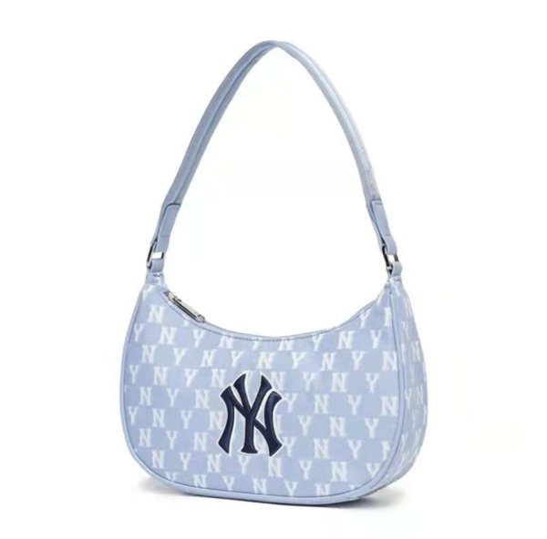 画像1: MLB NY armpit bagTote shoulder Bag MLB NY y2k ニューヨークヤンキースアームピトショルダートートバッグ (1)