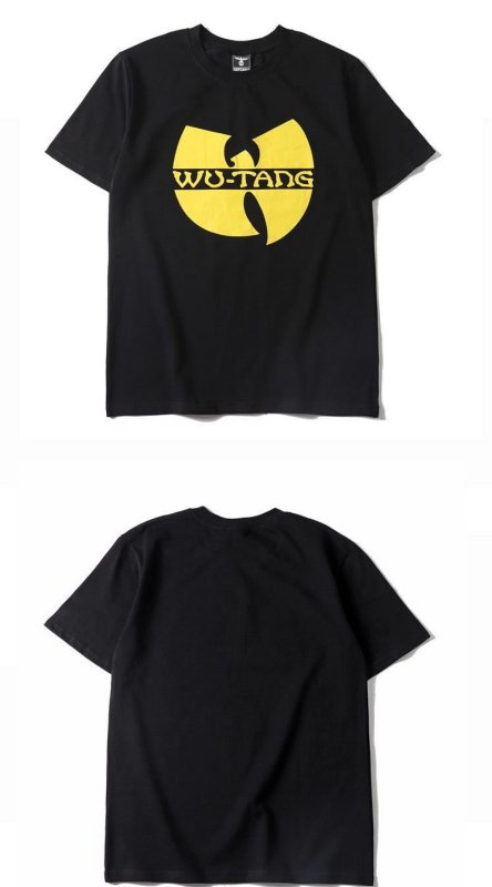 画像4: WU-TANG personality printing t-shirts   ユニセックス 男女兼用パーソナリティラッププリントTシャツ (4)