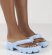 画像11: Chunky sole platform tongue sandals slippers  　ユニセックス男女兼用チャンキーソールプラットフォーム厚底トングサンダルスリッパ    (11)