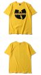 画像3: WU-TANG personality printing t-shirts  　ユニセックス 男女兼用パーソナリティラッププリントTシャツ (3)
