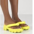 画像9: Chunky sole platform tongue sandals slippers  　ユニセックス男女兼用チャンキーソールプラットフォーム厚底トングサンダルスリッパ    (9)