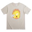 画像1: im bart simpson who the hell are you printing t-shirts  　ユニセックス 男女兼用ヘル バートシンプソンプリントTシャツ (1)