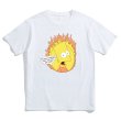 画像3: im bart simpson who the hell are you printing t-shirts  　ユニセックス 男女兼用ヘル バートシンプソンプリントTシャツ (3)