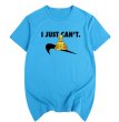 画像1: i just can't meditation homer simpson printing t-shirts  　ユニセックス 男女兼用i just can't 瞑想ホーマーシンプソンプリントTシャツ (1)