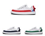 画像4: Quilted leather lace-up sneakers　 男女兼用ユニセックスキルティングレザー レースアップスニーカー (4)