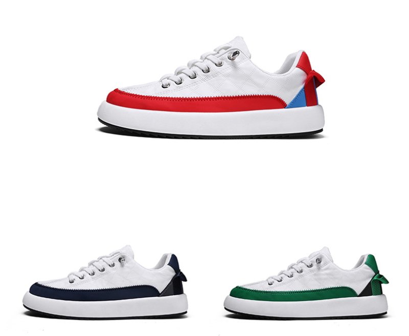 画像4: Quilted leather lace-up sneakers  男女兼用ユニセックスキルティングレザー レースアップスニーカー (4)