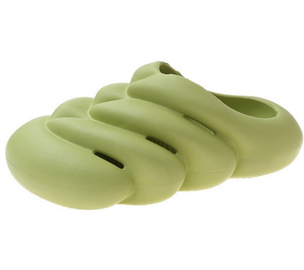 画像1: thick bottom non-slip sandals slippers Beach sandals 　ユニセックス男女兼用カラフル厚底ホールシューズフリップフロップ  シャワー ビーチ サンダル (1)