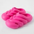 画像8: thick bottom non-slip sandals slippers Beach sandals 　ユニセックス男女兼用カラフル厚底ホールシューズフリップフロップ  シャワー ビーチ サンダル (8)