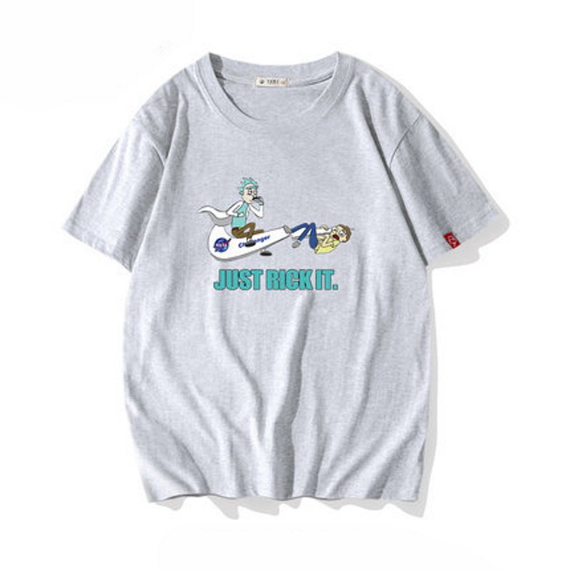 画像5: just rick it rick & morty nasa t-shirts   ユニセックス 男女兼用ナサjust rick itリック&モーティーTシャツ (5)