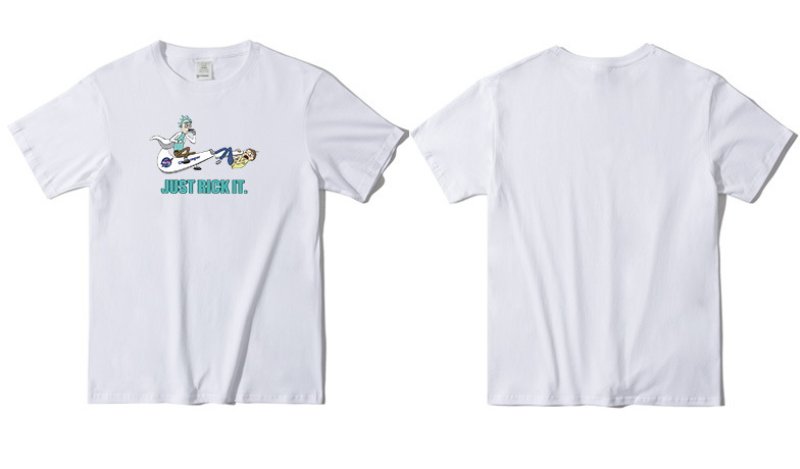 画像6: just rick it rick & morty nasa t-shirts   ユニセックス 男女兼用ナサjust rick itリック&モーティーTシャツ (6)