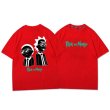 画像7:  Rick and Morty rick & morty starry t-shirts  　ユニセックス 男女兼用 リック&モーティーアニメTシャツ (7)
