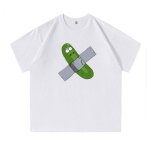 画像3: Rick and Morty Cucumber t-shirts  　ユニセックス 男女兼用リックとモーティきゅうりプリント Tシャツ (3)
