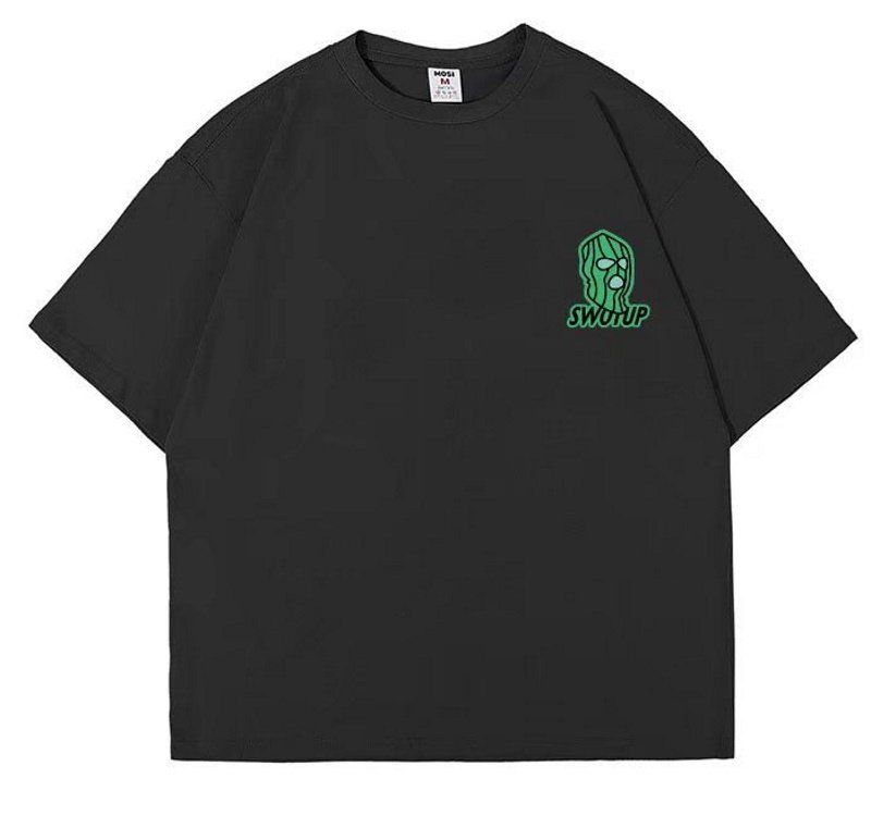 画像8: Mask Man One Point T-shirt ユニセックス 男女兼用マスクマンワンポイント Tシャツ (8)