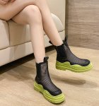 画像4: women's Mesh-Platform Martin Boots　メッシュプラットフォーム厚底マーティンブーツ (4)