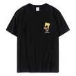画像6: Skull bart simpson printing t-shirts  　ユニセックス 男女兼用スカル髑髏バートシンプソンプリントTシャツ (6)