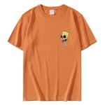 画像4: Skull bart simpson printing t-shirts  　ユニセックス 男女兼用スカル髑髏バートシンプソンプリントTシャツ (4)