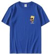 画像1: Skull bart simpson printing t-shirts  　ユニセックス 男女兼用スカル髑髏バートシンプソンプリントTシャツ (1)