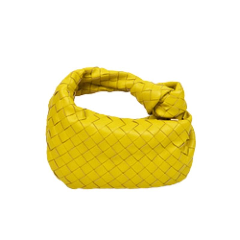 画像8: Woman’s Braided mesh tote clutch bag  intrecciato bag  イントレチャート 編み込みメッシュトートクラッチフレンチバッグ (8)