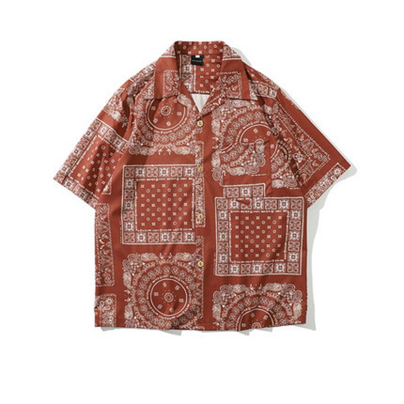 Unisex paisley shirt Aloha shirt 男女兼用 ユニセックス