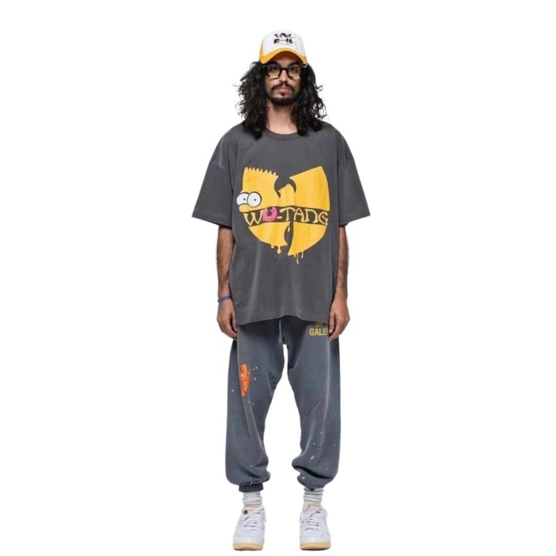 画像3: 22 WU-TANG Remake Simpsons Vintade T-shirts  ユニセックス男女兼用 シンプソン シンプソンズ ヴィンテージ ウータン Tシャツ (3)