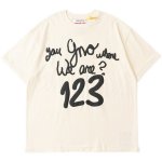 画像2: RRR123l rainbow gluttonous snake printT-shirts  ユニセックス男女兼用123lレインボーグラフィック Tシャツ (2)