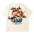画像4: RRR123l rainbow gluttonous snake printT-shirts  ユニセックス男女兼用123lレインボーグラフィック Tシャツ (4)