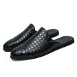 画像3: Baotou mesh style half sandals slippers　メンズメッシュスタイルレザーハーフスリッパサンダル (3)