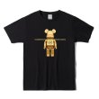 画像3: golden bear kaws printing t-shirts  　ユニセックス 男女兼用ゴールデンカウズベアプリントTシャツ (3)